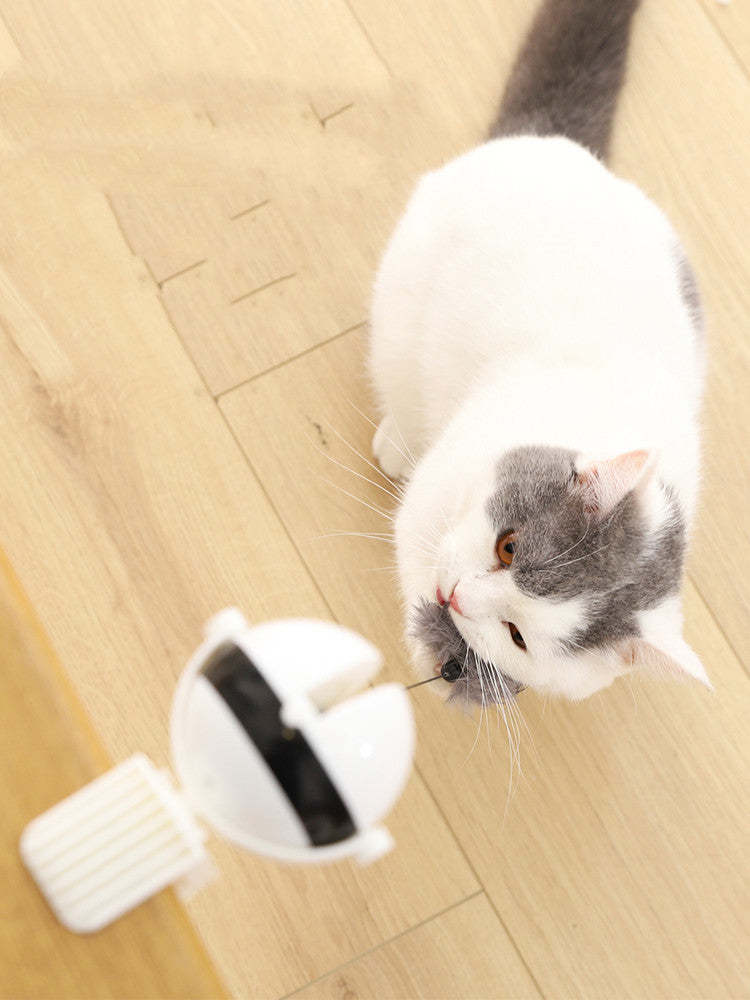 Smart Automatic Cat Teaser Toy With Lifting Motion