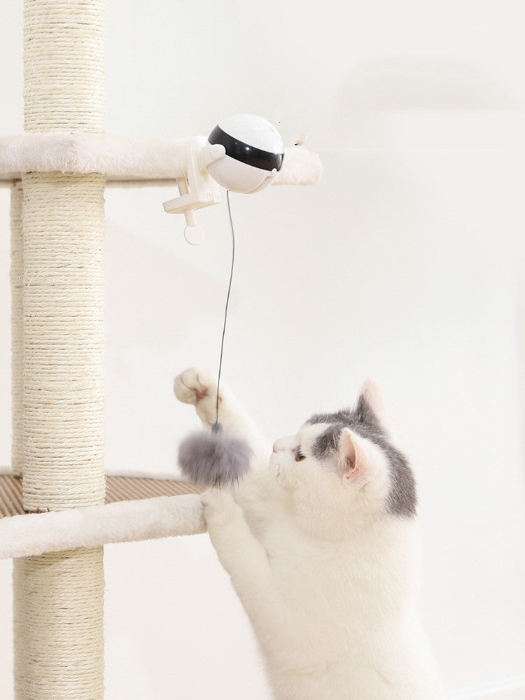 Smart Automatic Cat Teaser Toy With Lifting Motion