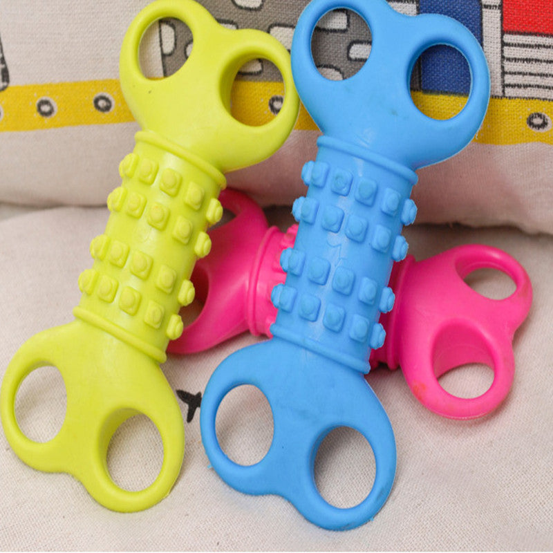 Bone Shaped Silicone Chewing Toy