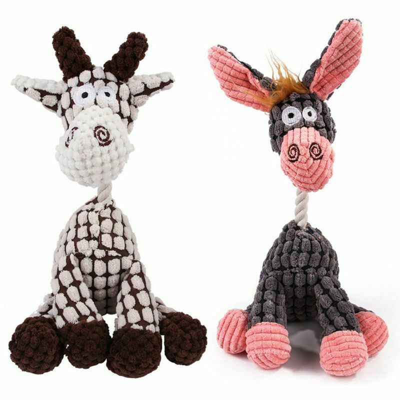 Dog Plush Toy - Soft & Squeaky, Your Pet's Best Friend