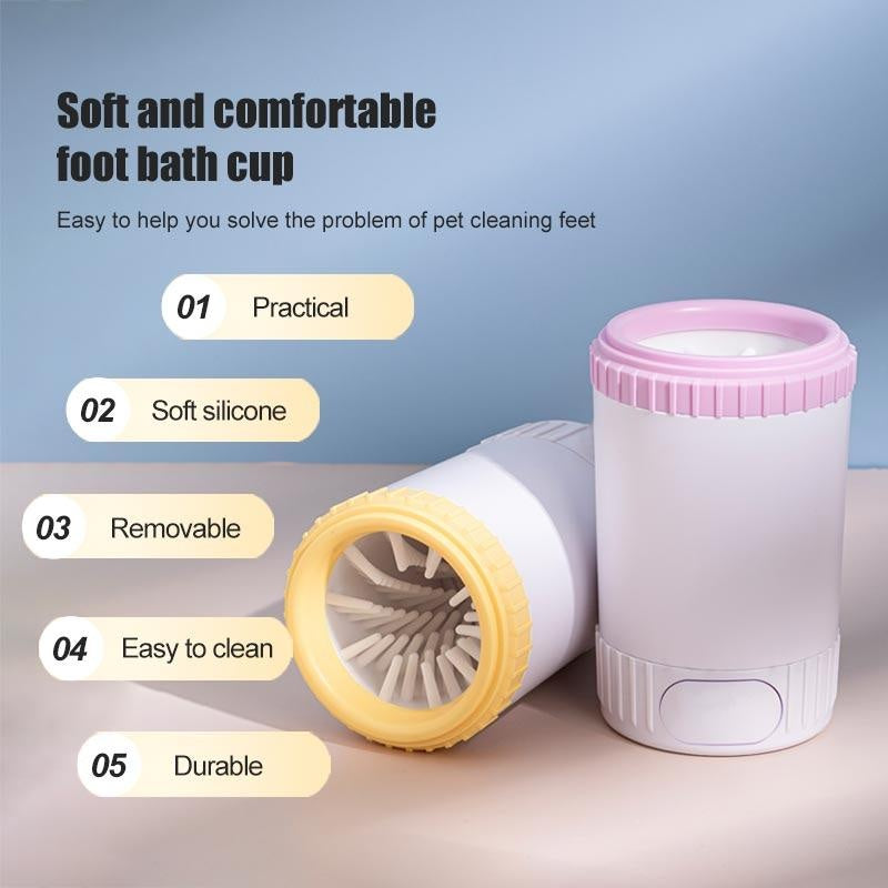 2nd Gen Paw Cleaner Cup - Easy Clean For Dogs & Cats