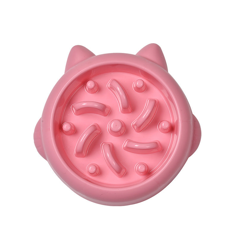 Anti-Choke Slow Feeder Pet Bowl