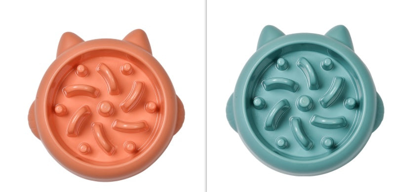 Anti-Choke Slow Feeder Pet Bowl