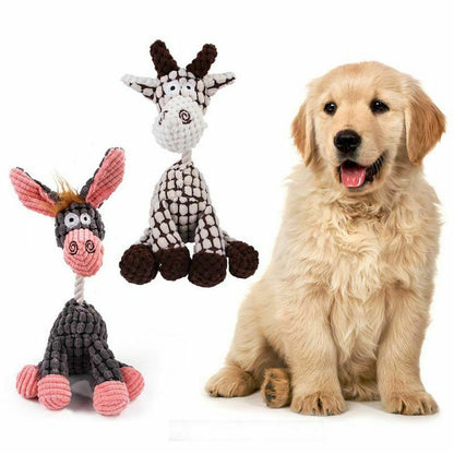 Dog Plush Toy - Soft & Squeaky, Your Pet's Best Friend