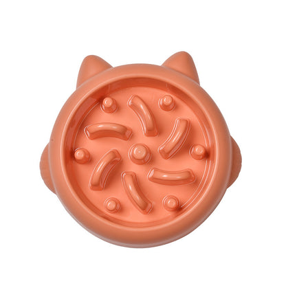 Anti-Choke Slow Feeder Pet Bowl