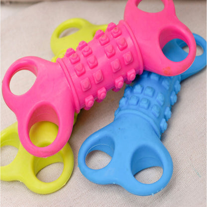 Bone Shaped Silicone Chewing Toy