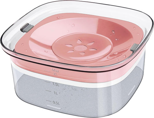 2L Pet Water Bowl - Clean Hydration For Your Pets