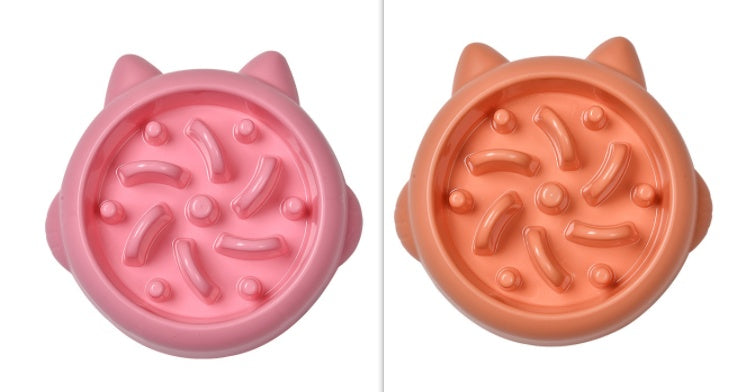 Anti-Choke Slow Feeder Pet Bowl
