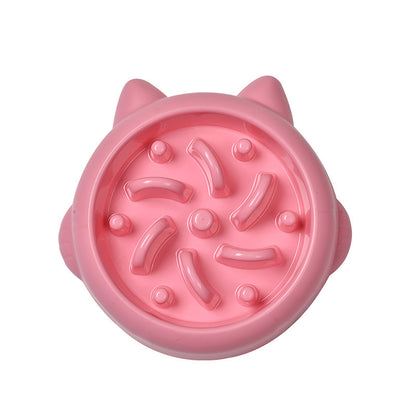 Anti-Choke Slow Feeder Pet Bowl